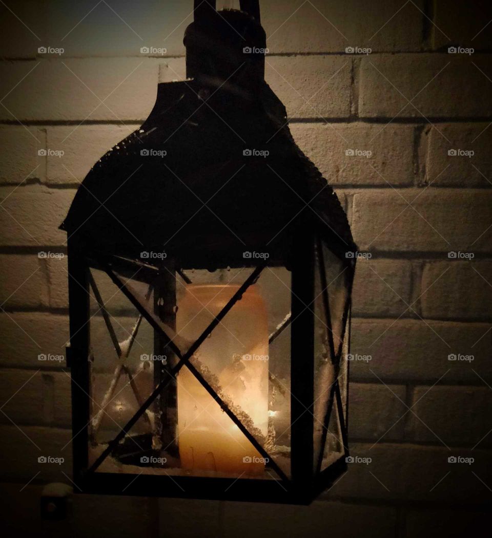 Christmas time lantern