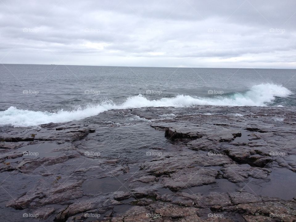 Lake Superior wave