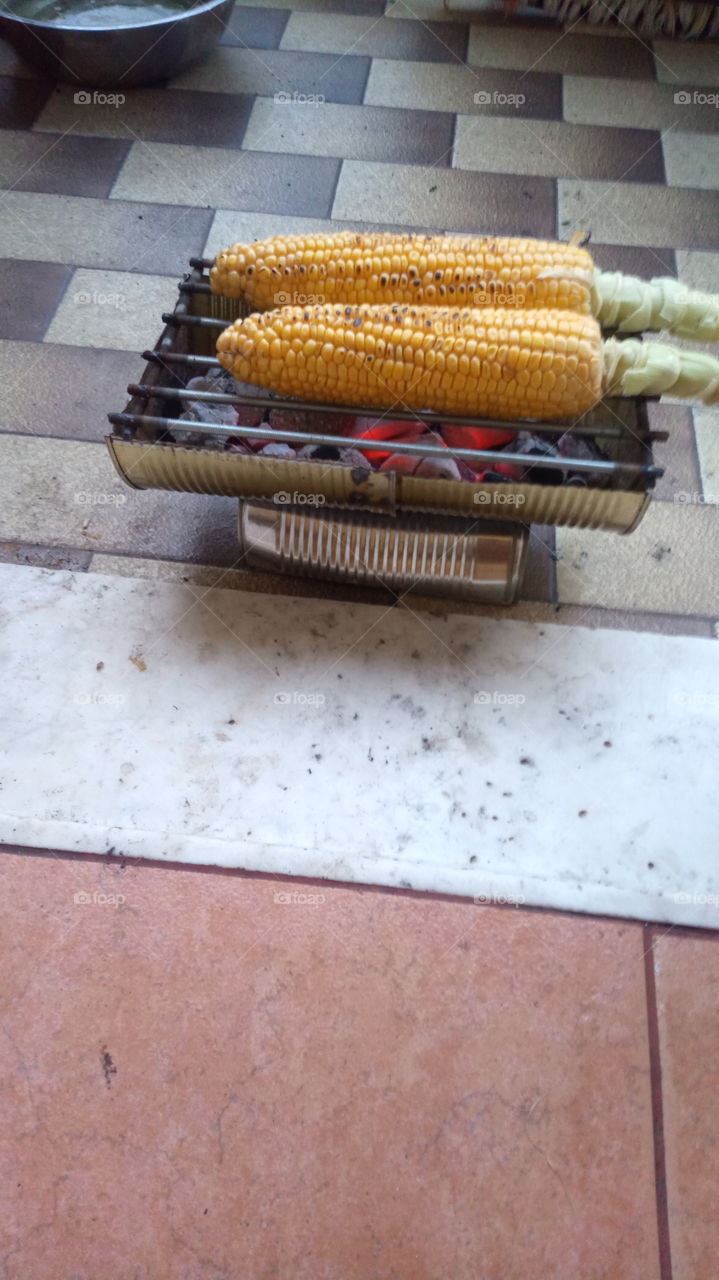 BBQ sweet corn