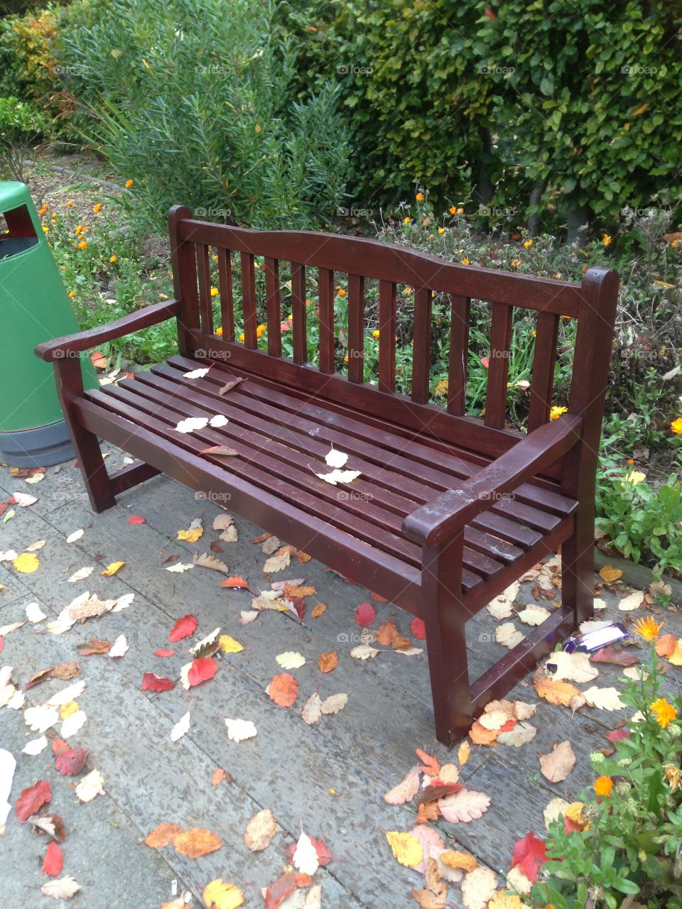 Sit and rest. A quiet corner in the secret garden