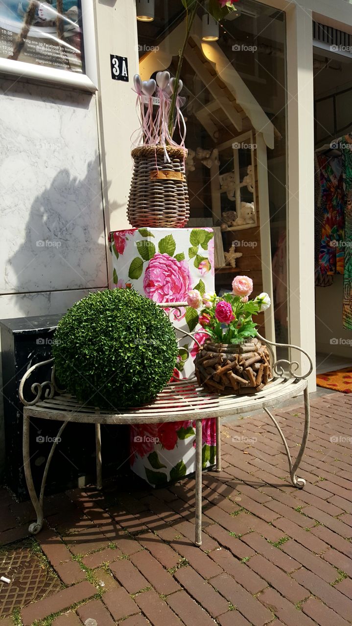 flawor dekoration table chair box