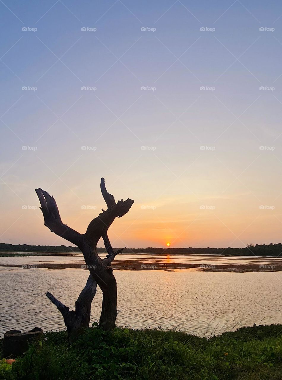 Your are never alone when you are connected with nature. Sky above, earth below, peace within.