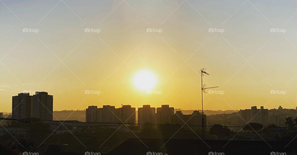 🌄🇺🇸 An extremely beautiful dawn in Jundiaí, interior of Brazil. Cheer the nature! / 🇧🇷 Um amanhecer extremamente bonito em Jundiaí, interior do Brasil. Viva a natureza!