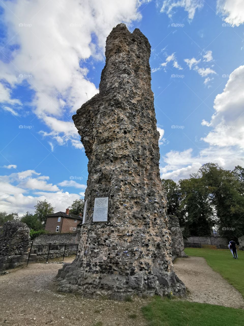 Medieval Ruins, Bury Saint Edmunds, Suffolk, United Kingdom