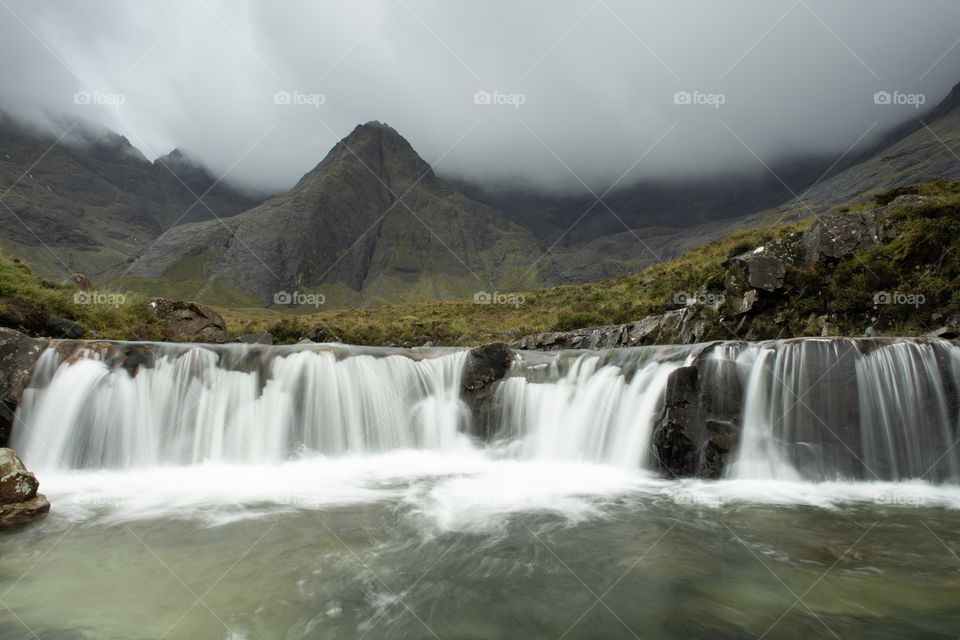 The Fairy Pools are a series of crystal clear pools and small waterfalls on a tributary of the river Brittle!