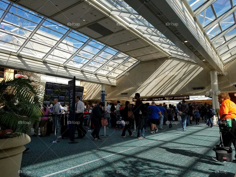 Light from Above on Those Waiting in Line