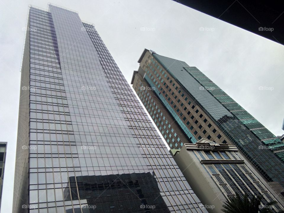 Office buildings in Manila