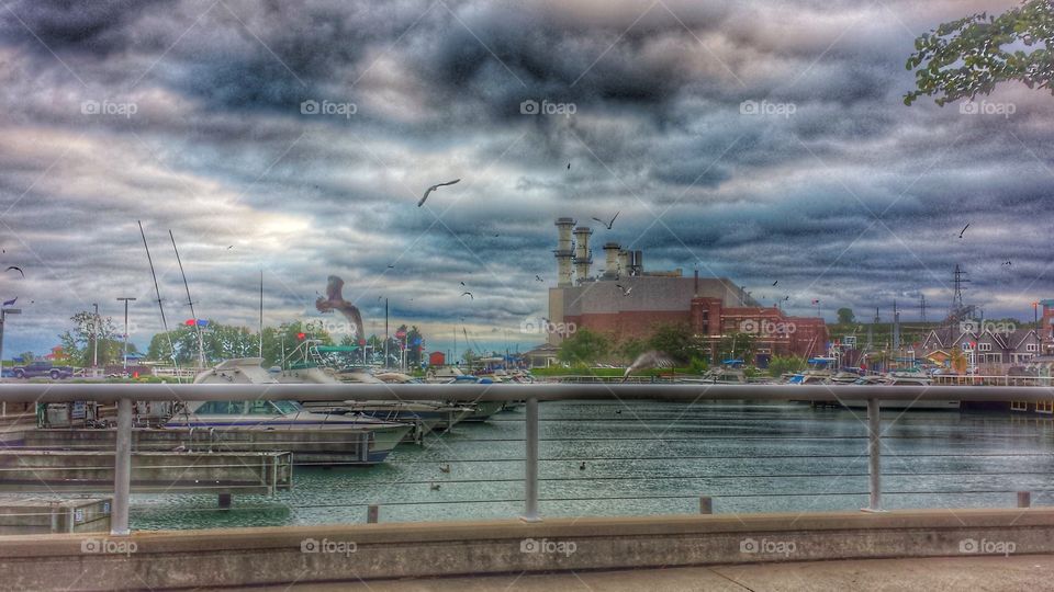 Inner Harbor at Dusk