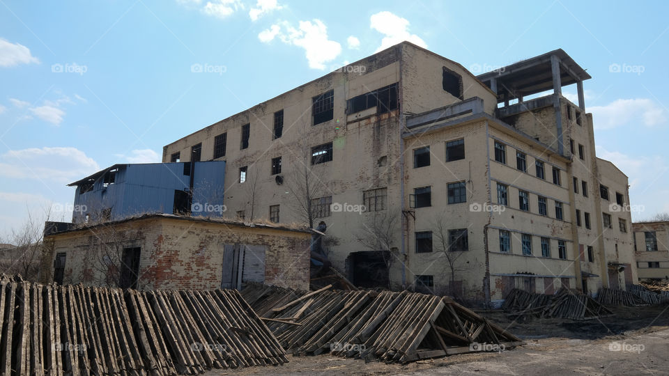 factory ruins