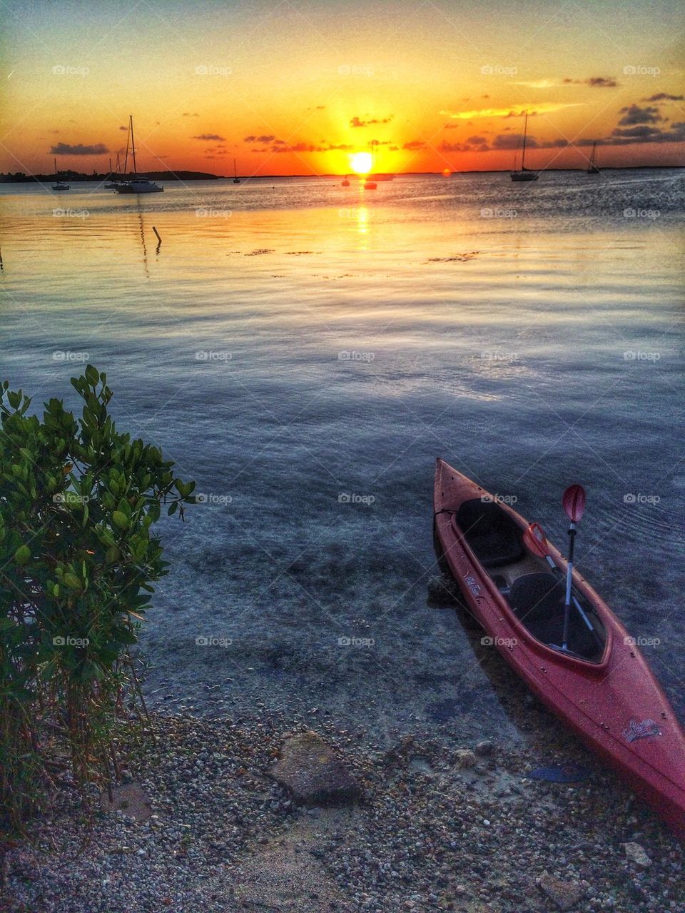 Sunset in Key Largo