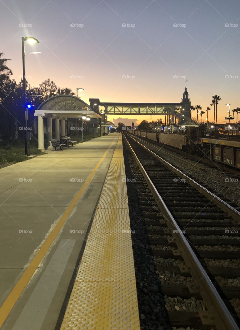 Buena Park Train Station. Buena Park, California 