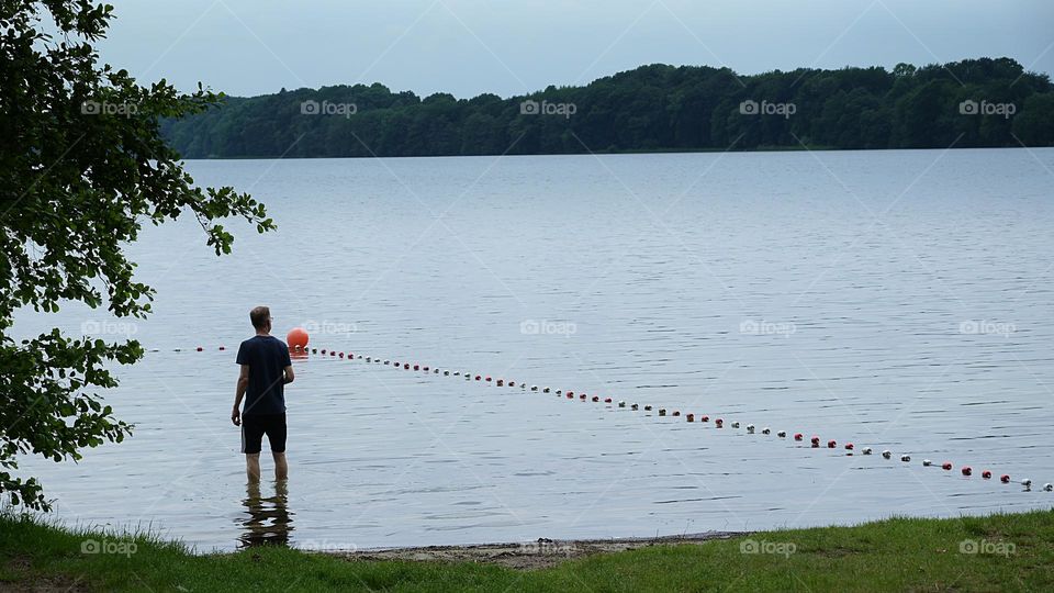 lake swimming pool