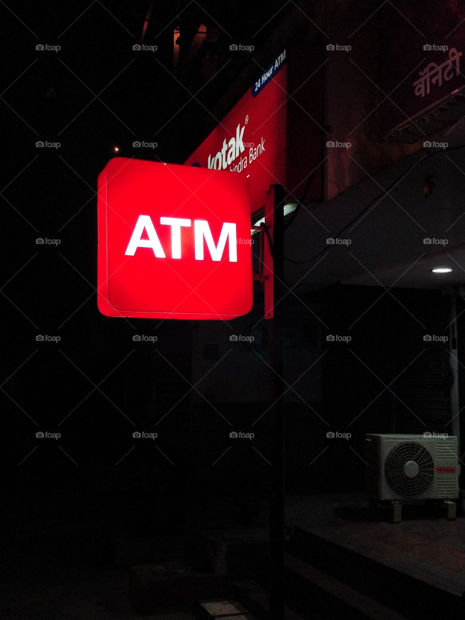 ATM sign board