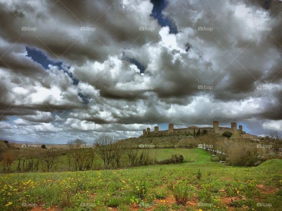 Monteriggioni Toscana is one of the best Italian place to visit