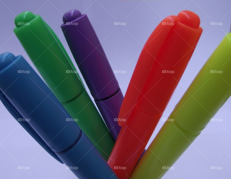 Colorful marker pen