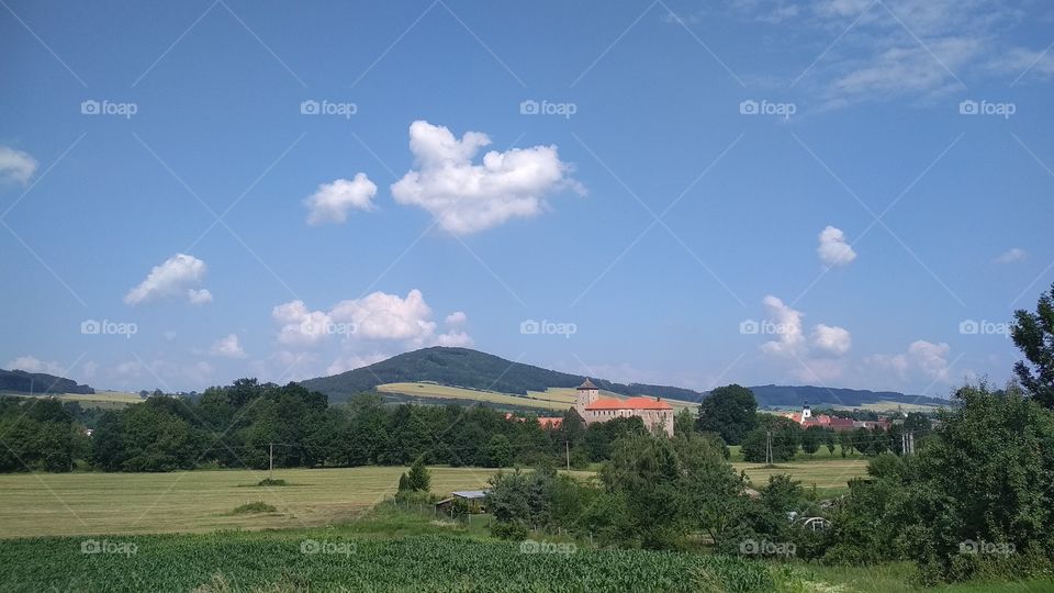 Czech countryside scenery