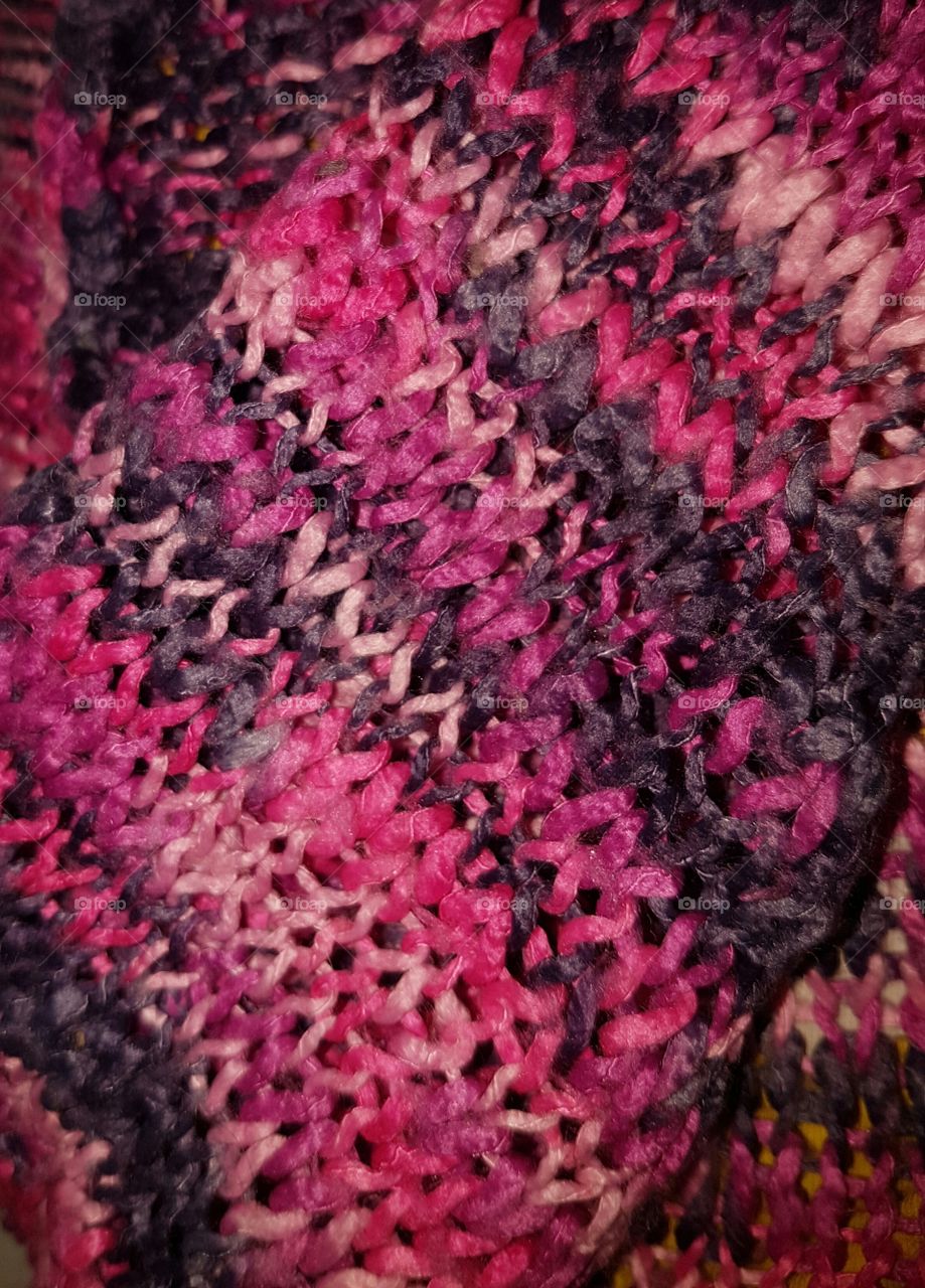 purple knittings