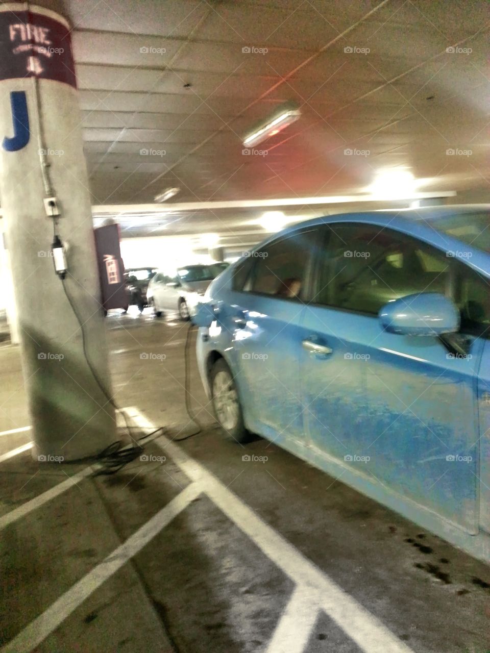 Green Thief . stealing electricity from a big box store 