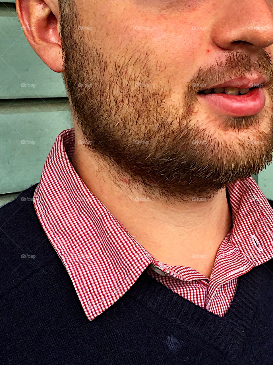 It grows and grows! 
So the guy is talented to keep it trimmed and beautiful!