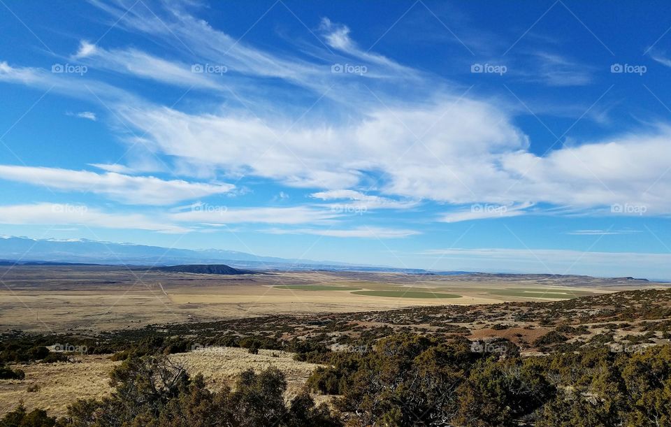 View from West Face of Pryor Mountain.