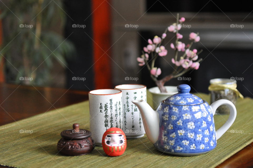 Japanese tea time