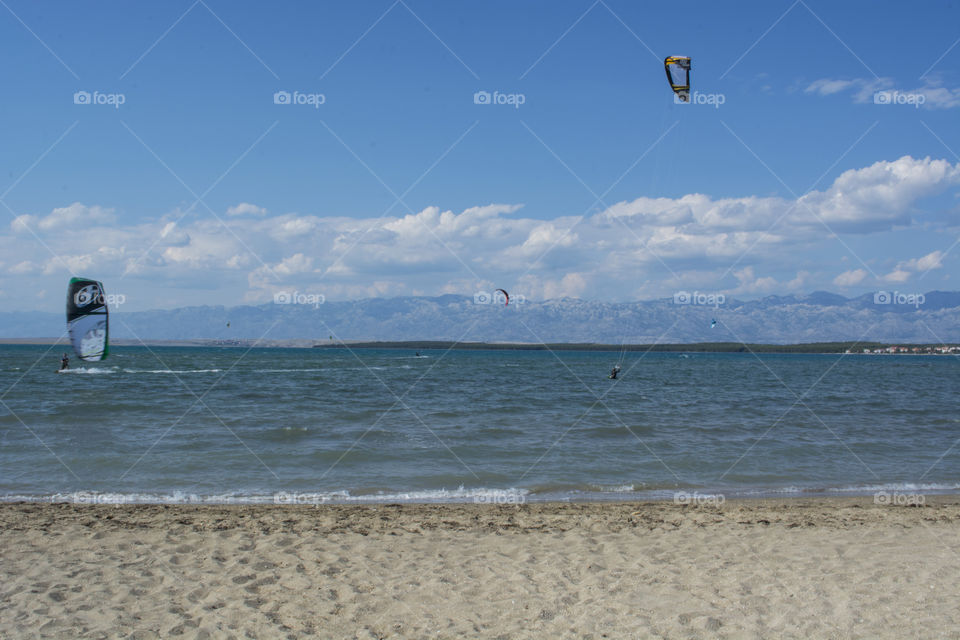 Sports on the beach