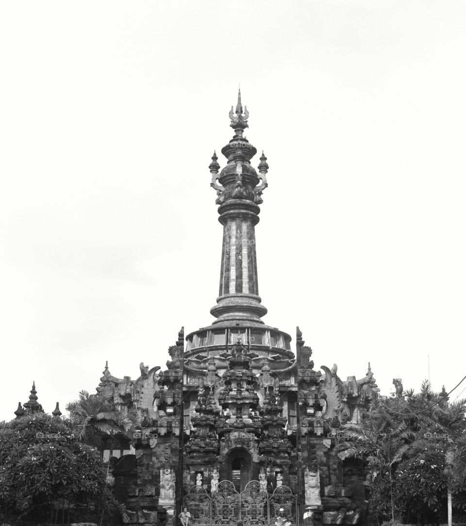 Bajra Sandhi monument in Bali, Indonesia.
