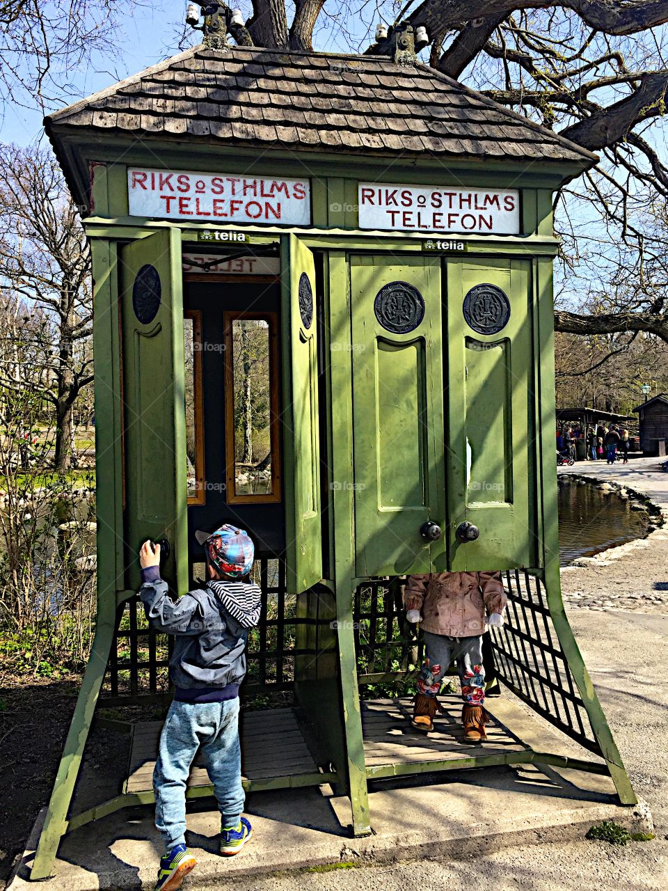 Old telephone box! 