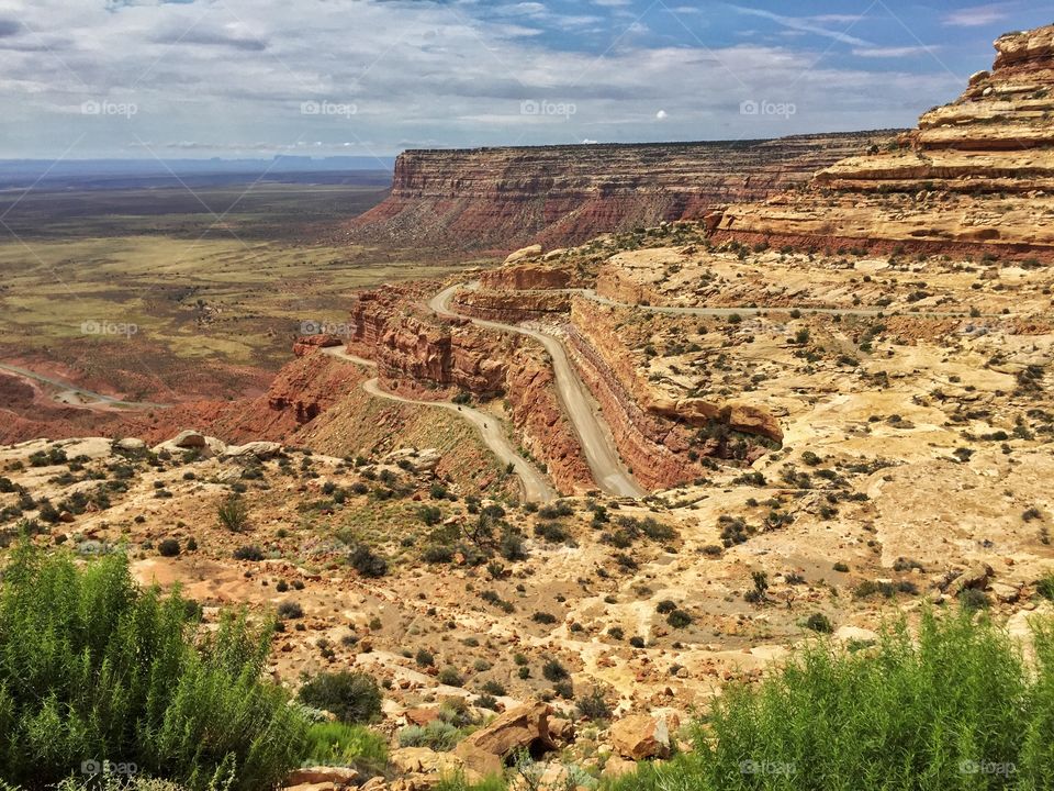 Moki dugway, Utah