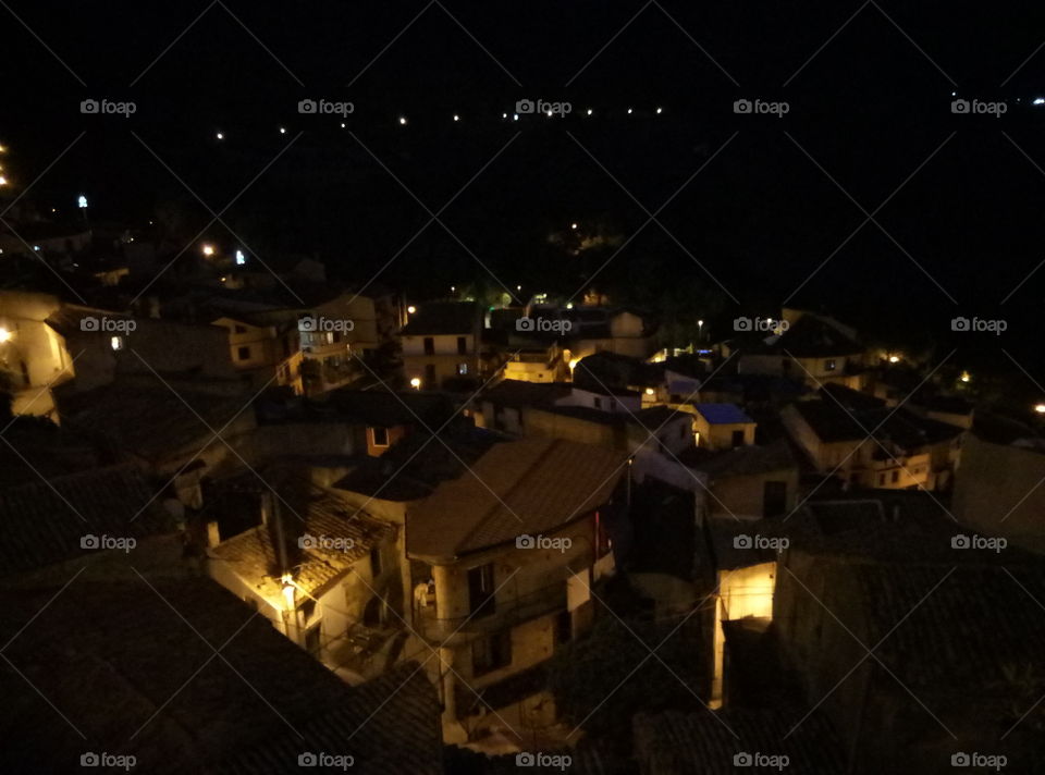 Gallodoro city by night