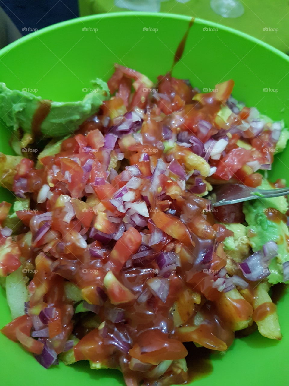 homemade salsa.