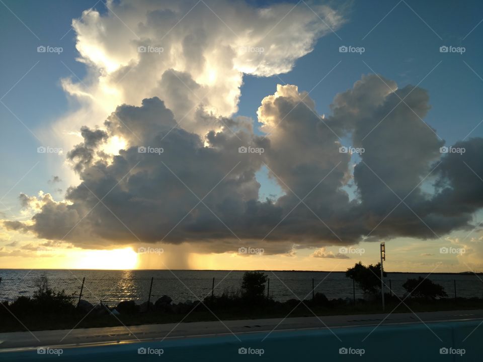 Sunrise Storm in the Keys