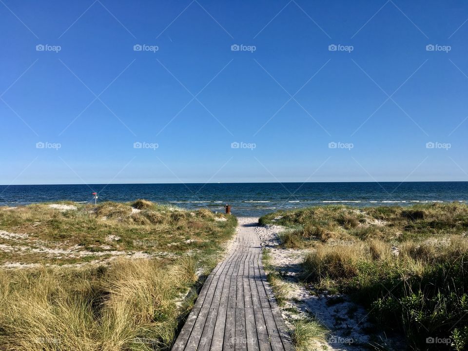 Beach in Sweden, Skåne