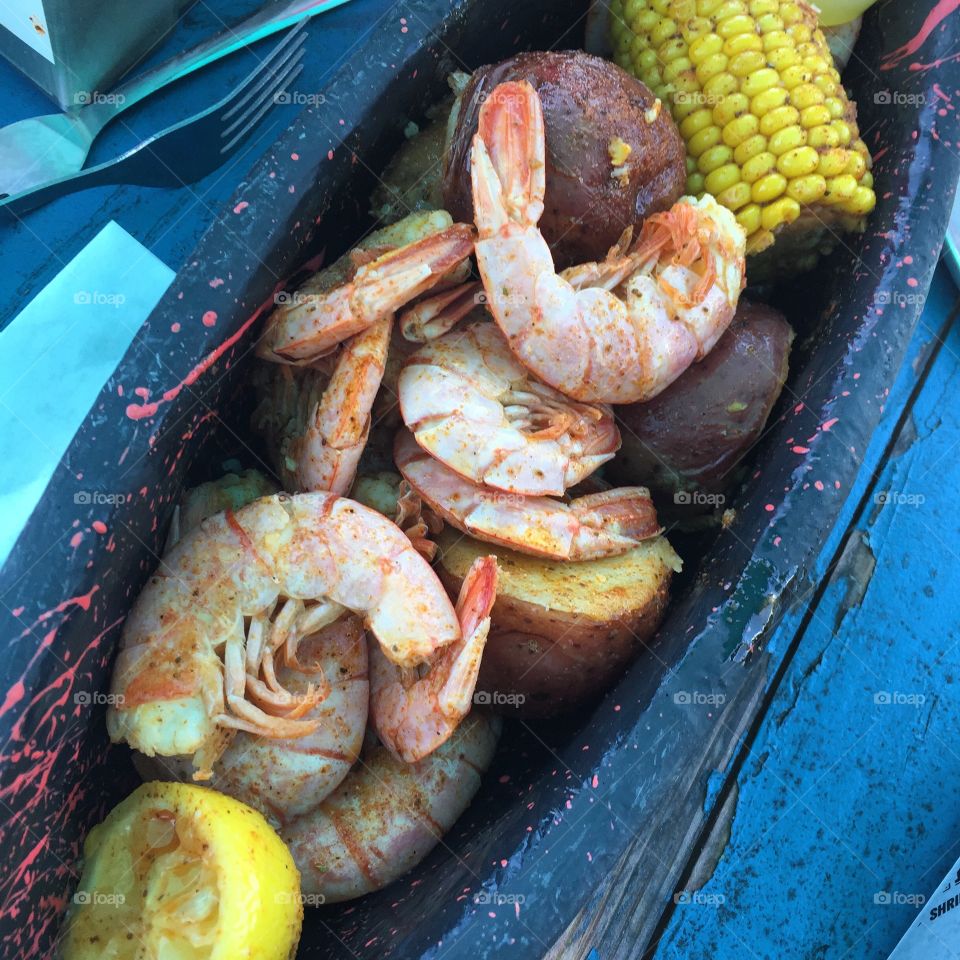 Seafood Plate