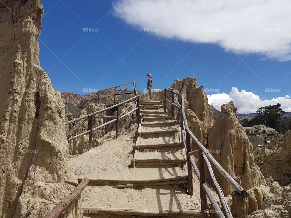 Exploring Valley De Luna, Bolivia