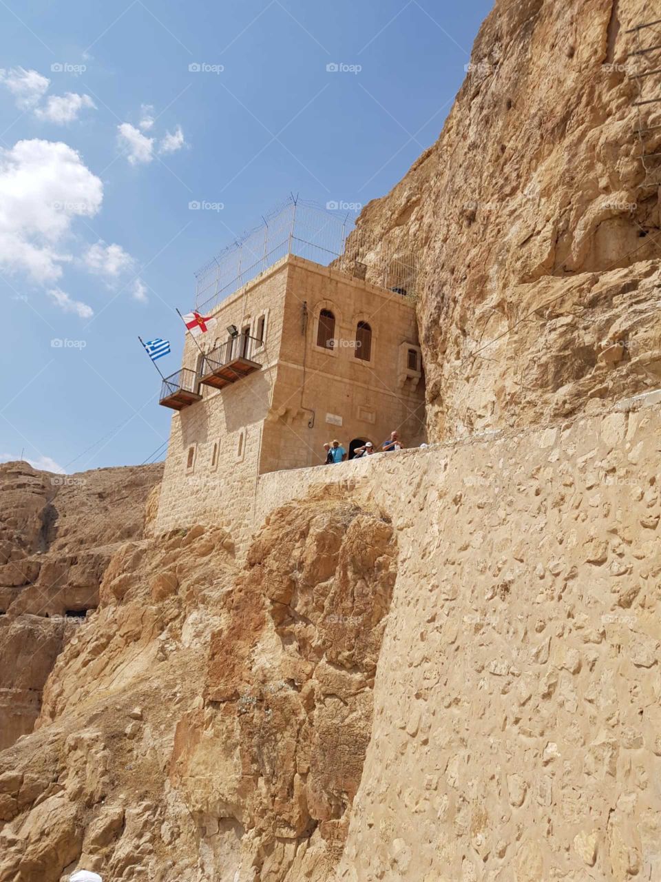 Mount of temptations where Jesus fasted for 40 days and 40 nights