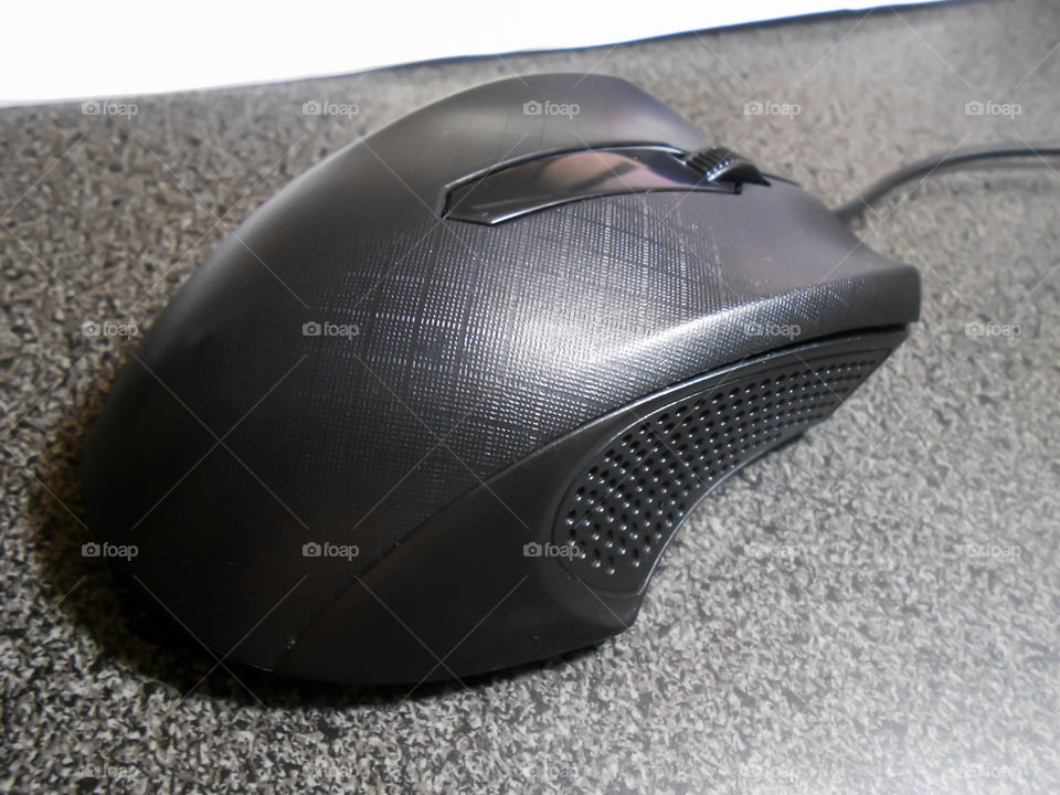 Isolated Computer Mouse