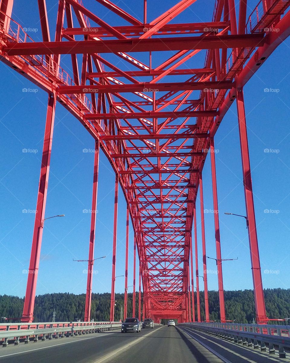 Red bridge