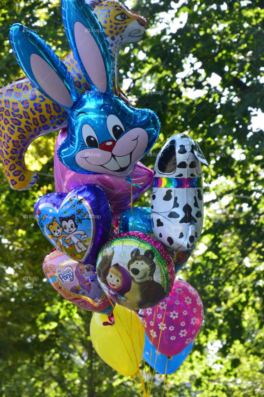 colorful balloons