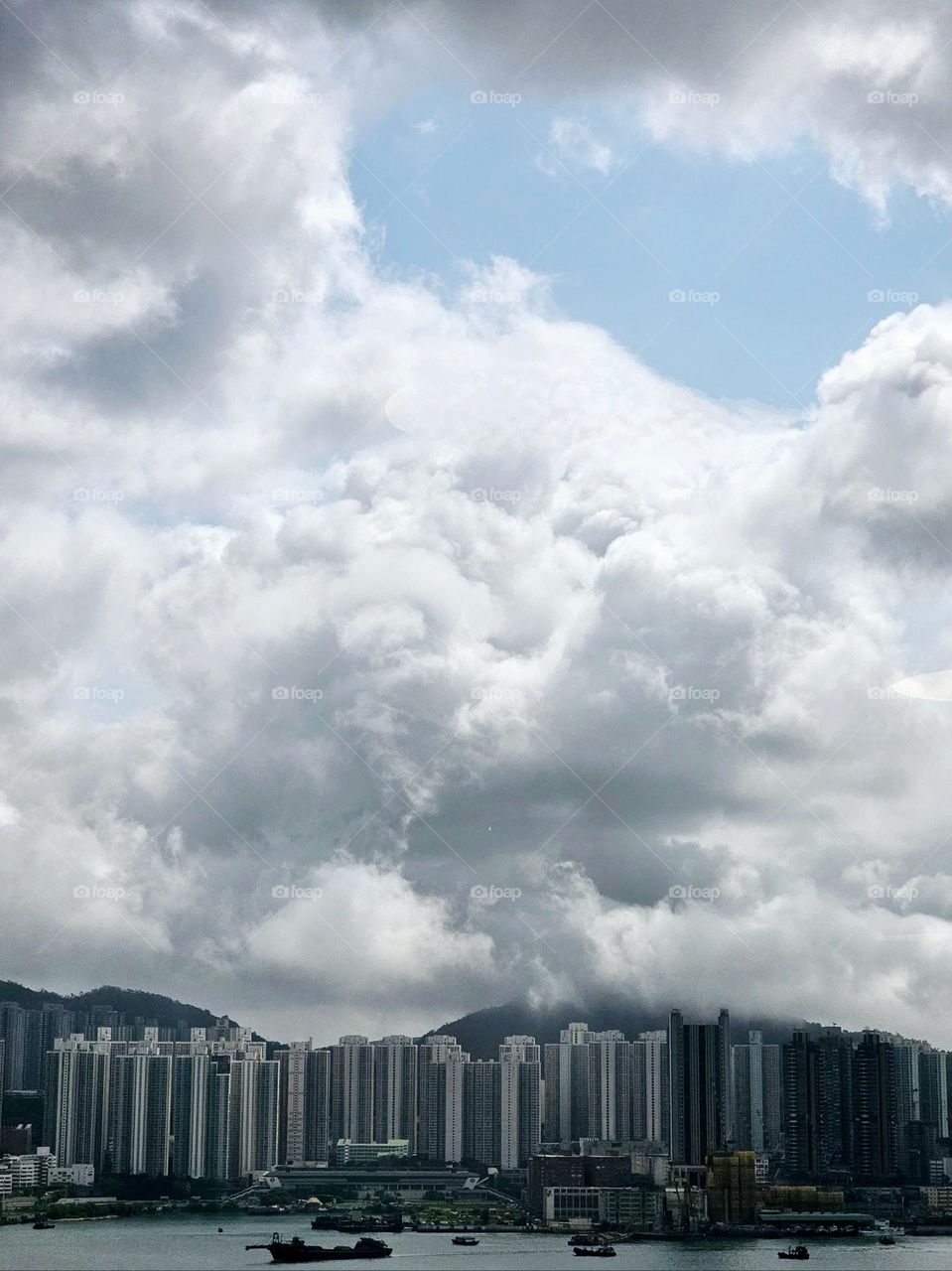 Cloudy Hong Kong