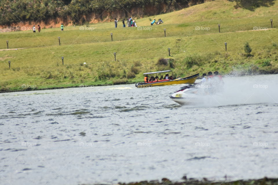 Never ending jet ski mania # at Gregory's lake