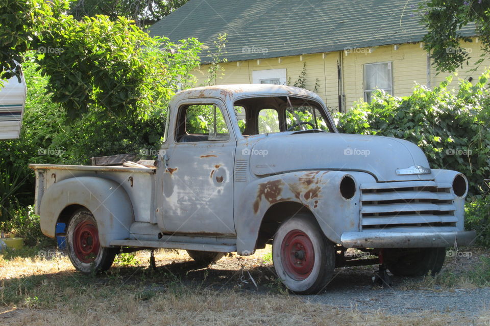 Old Chevy truck