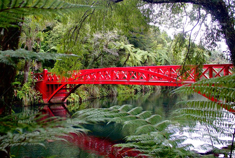 Red bridge