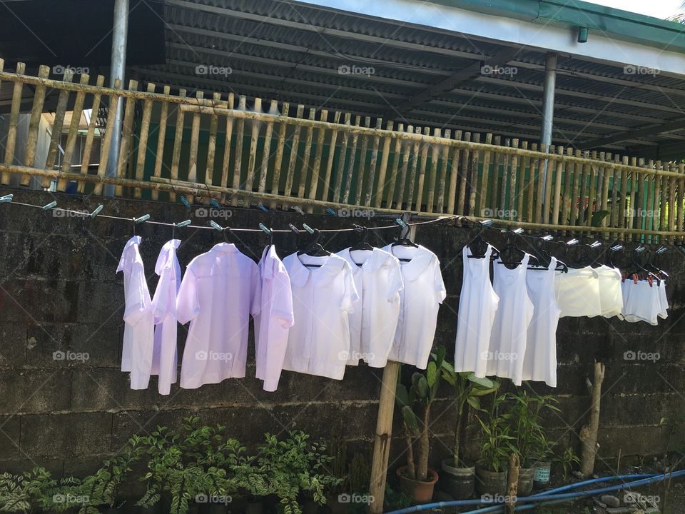 white laundry 