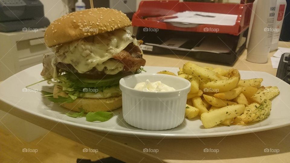 a mean burger 