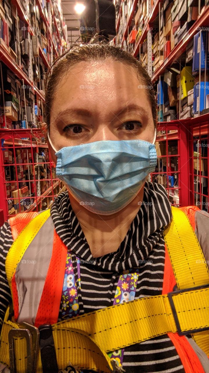 safety at work while fulfilled customer order