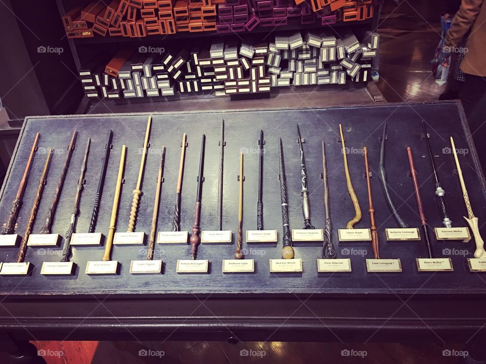Wands galore from the Wizarding World of Harry Potter!
