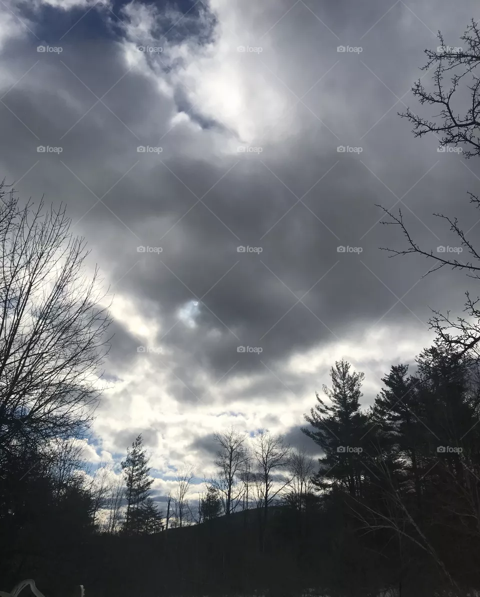 Darker sky