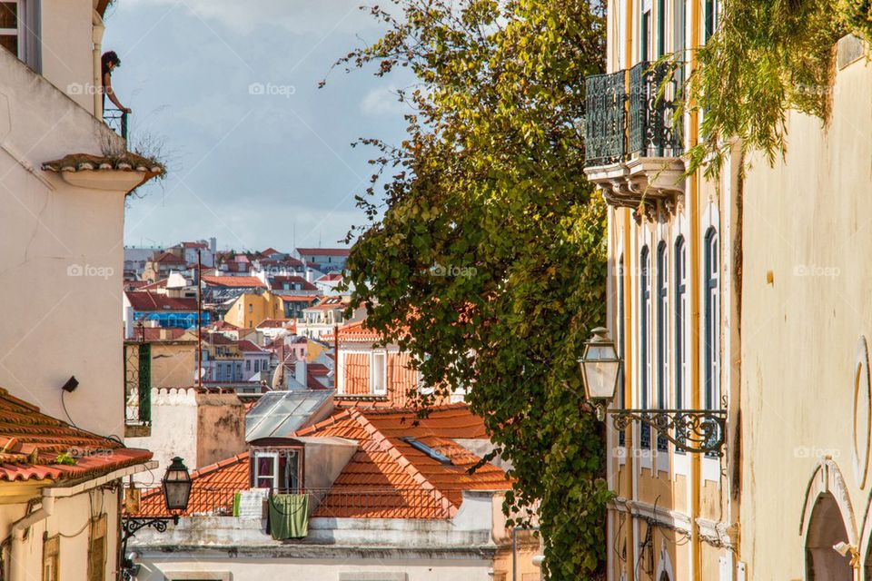 View of a buildings , lisbon