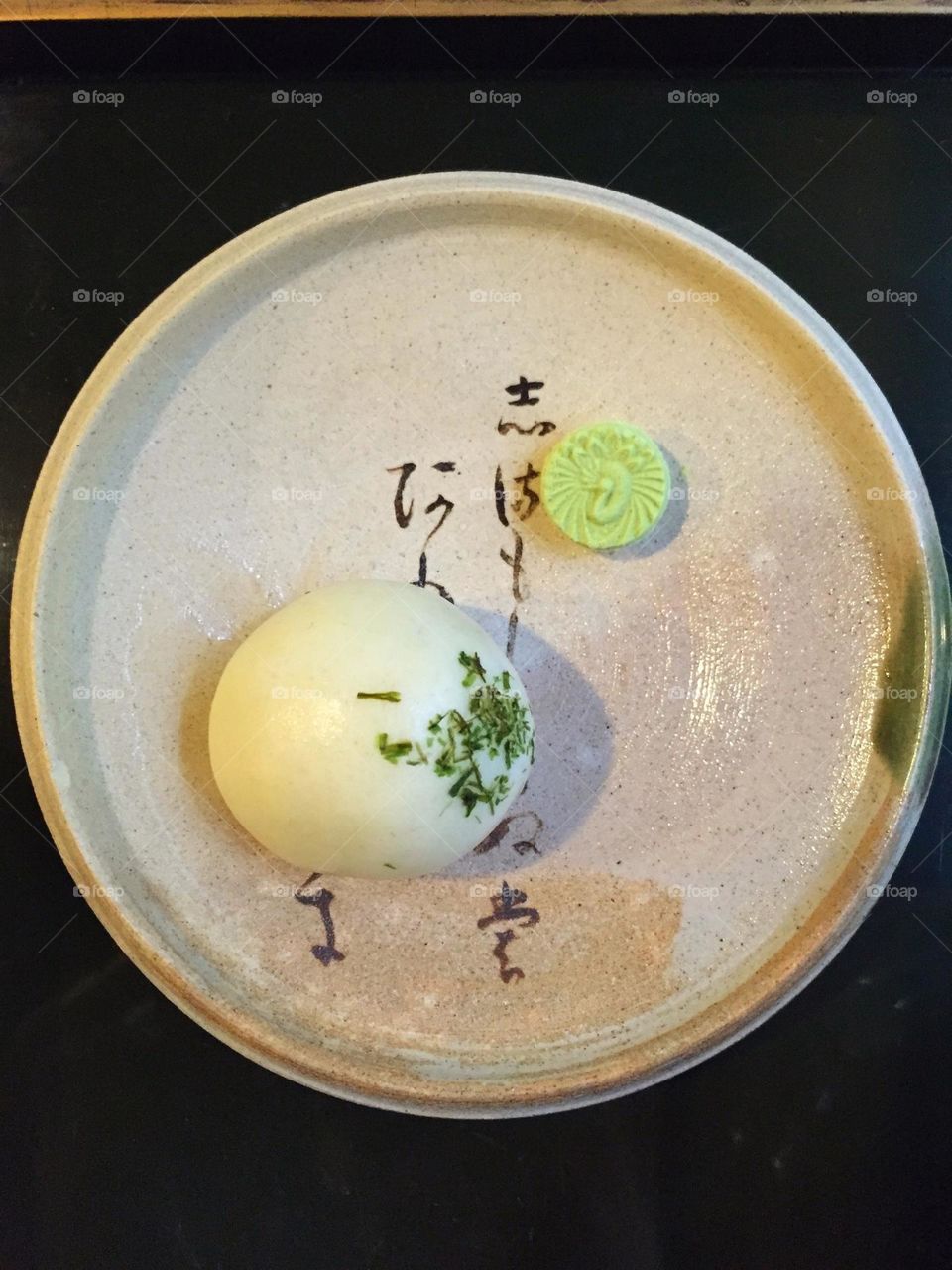 Japanese style dessert